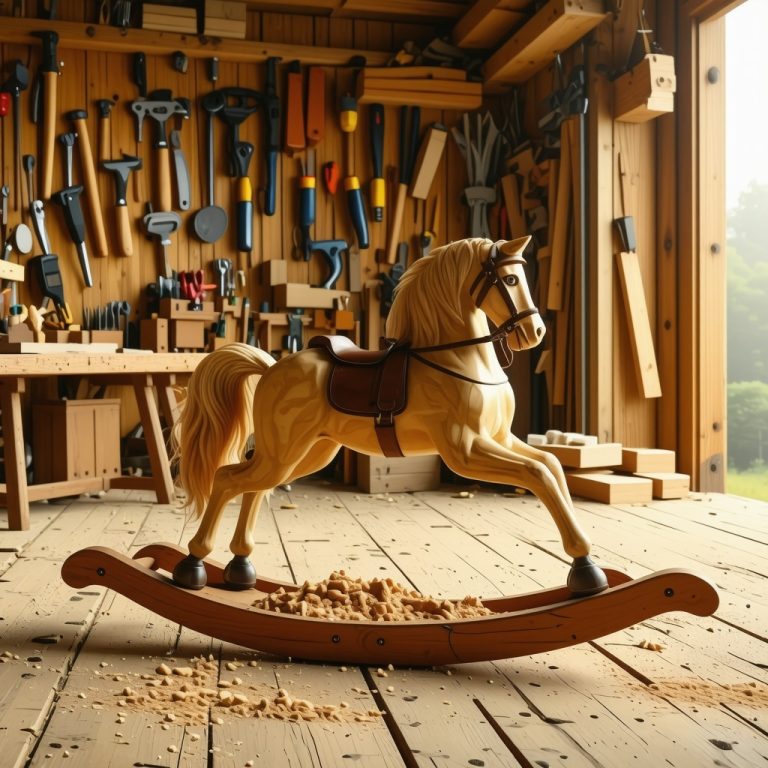 Advanced Woodworking: Build an Heirloom Wooden Rocking Horse