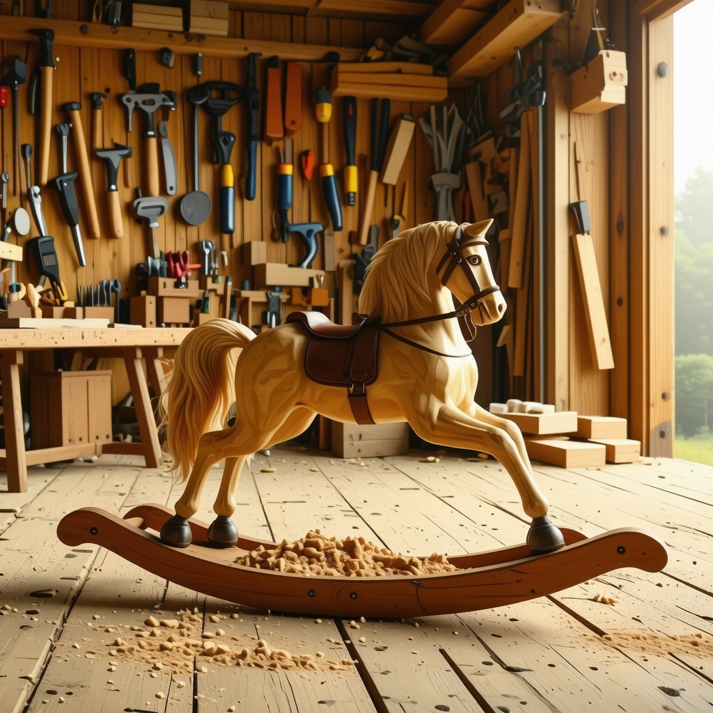 Advanced Woodworking: Build an Heirloom Wooden Rocking Horse