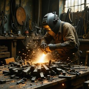 Craft Sculptural Art from Scrap Metal: Welding & Fabrication Guide
