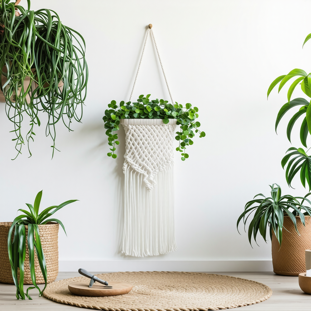 Easy Crafts for Beginners: Fun DIY Macramé Plant Hangers