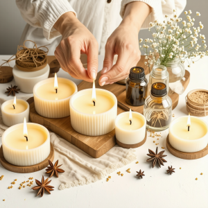 Fun Easy Crafts for Beginners: DIY Natural Candles at Home