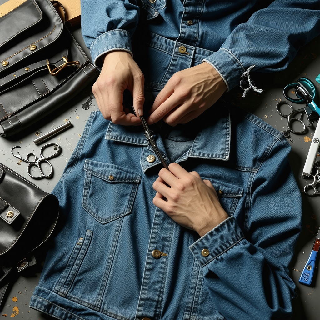 Advanced Denim Upcycling: Tailored Jackets & Bags DIY