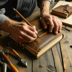 Bookbinding by Hand: Craft a Leather Journal with Headbands