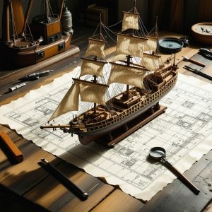 Build a Detailed Scale Model Ship from Historic Blueprints