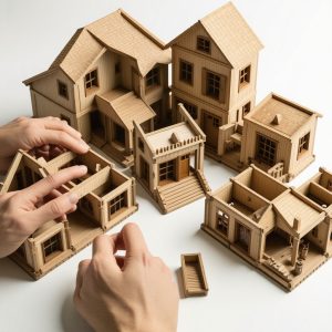 Building Miniature Room Boxes: 1:12 Scale Architectural Details
