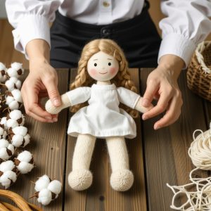 Design & Sew Custom Waldorf Dolls with Natural Fiber Stuffing Today