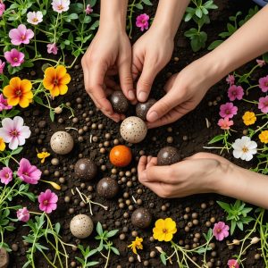 Making Seed Bombs with Native Wildflowers: Biodiversity Gardening