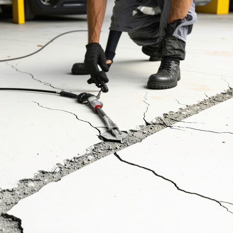 Repair Cracked Concrete Driveways: Epoxy Injection & Resurfacing