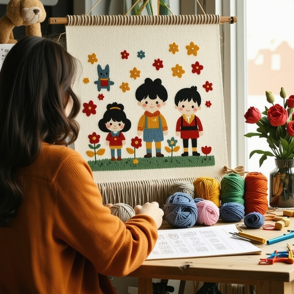Weaving a Personalized Cartoon Tapestry: Step-by-Step DIY Gift