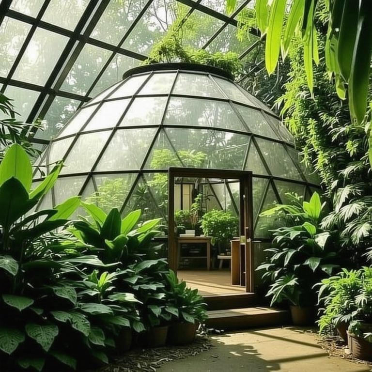 Build a Geodesic Dome Greenhouse with Reclaimed Wood Today