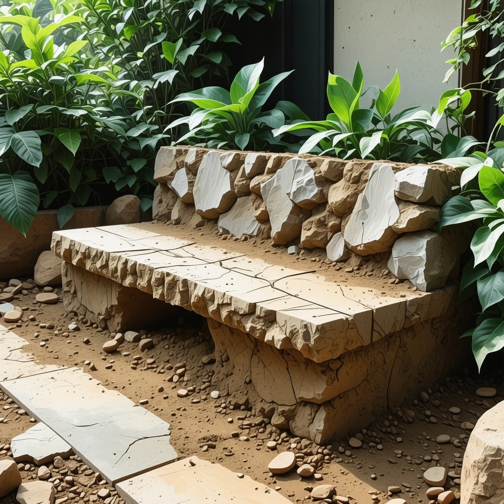 Build a Natural Rammed Earth Garden Bench: Step-by-Step Guide