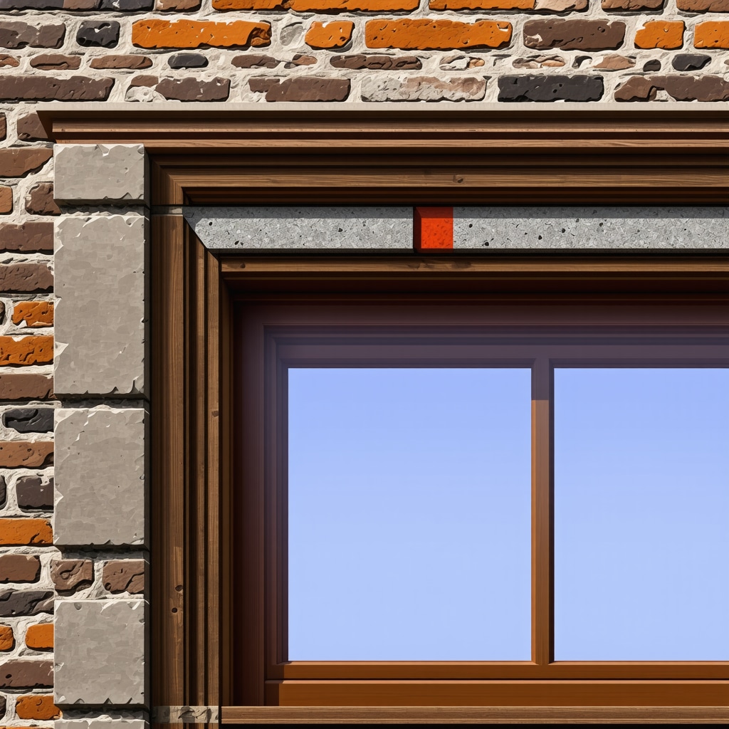 Illustration showing vacuum insulated glazing and nano-coatings integrated into a historic wooden window frame