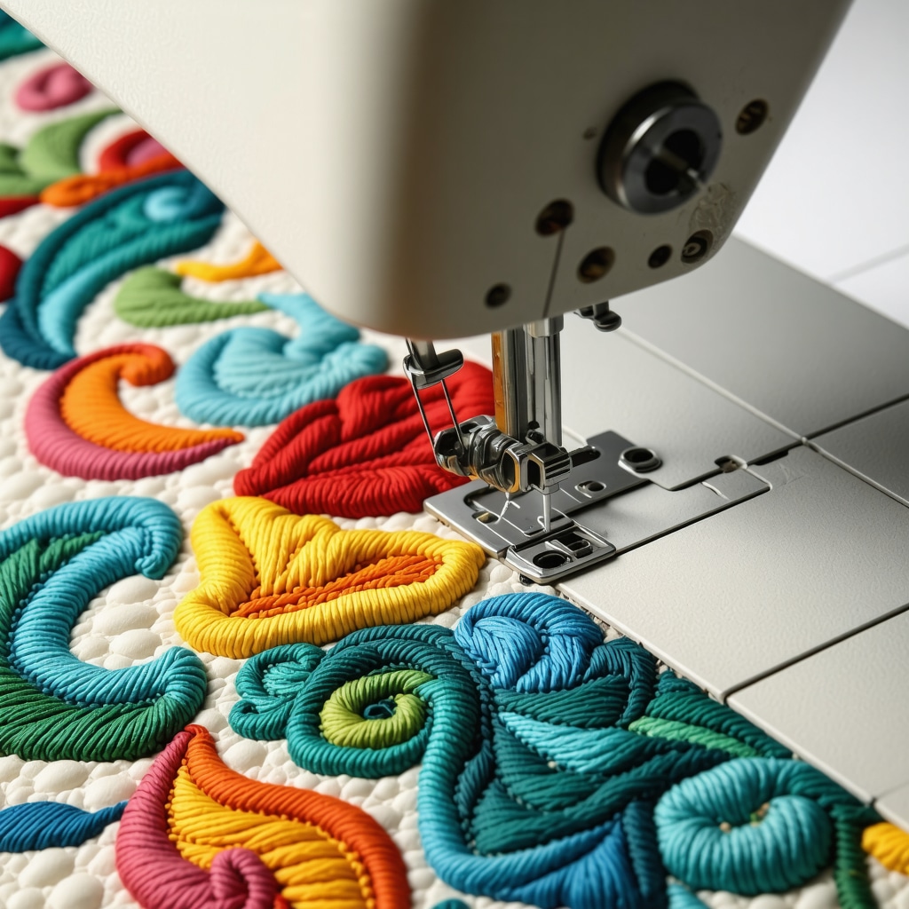 Free-Motion Quilting Designs: Advanced Thread Painting Tips
