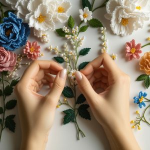 French Beaded Flowers Tutorial: Wire & Seed Beads for Realistic Bouquets