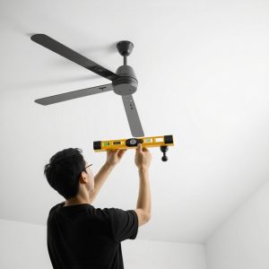How to Balance Ceiling Fans on Uneven or Vaulted Ceilings