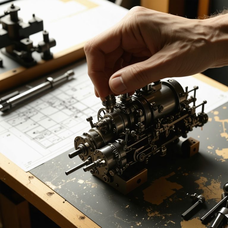 How to Build a Functional Miniature Steam Engine from Metal