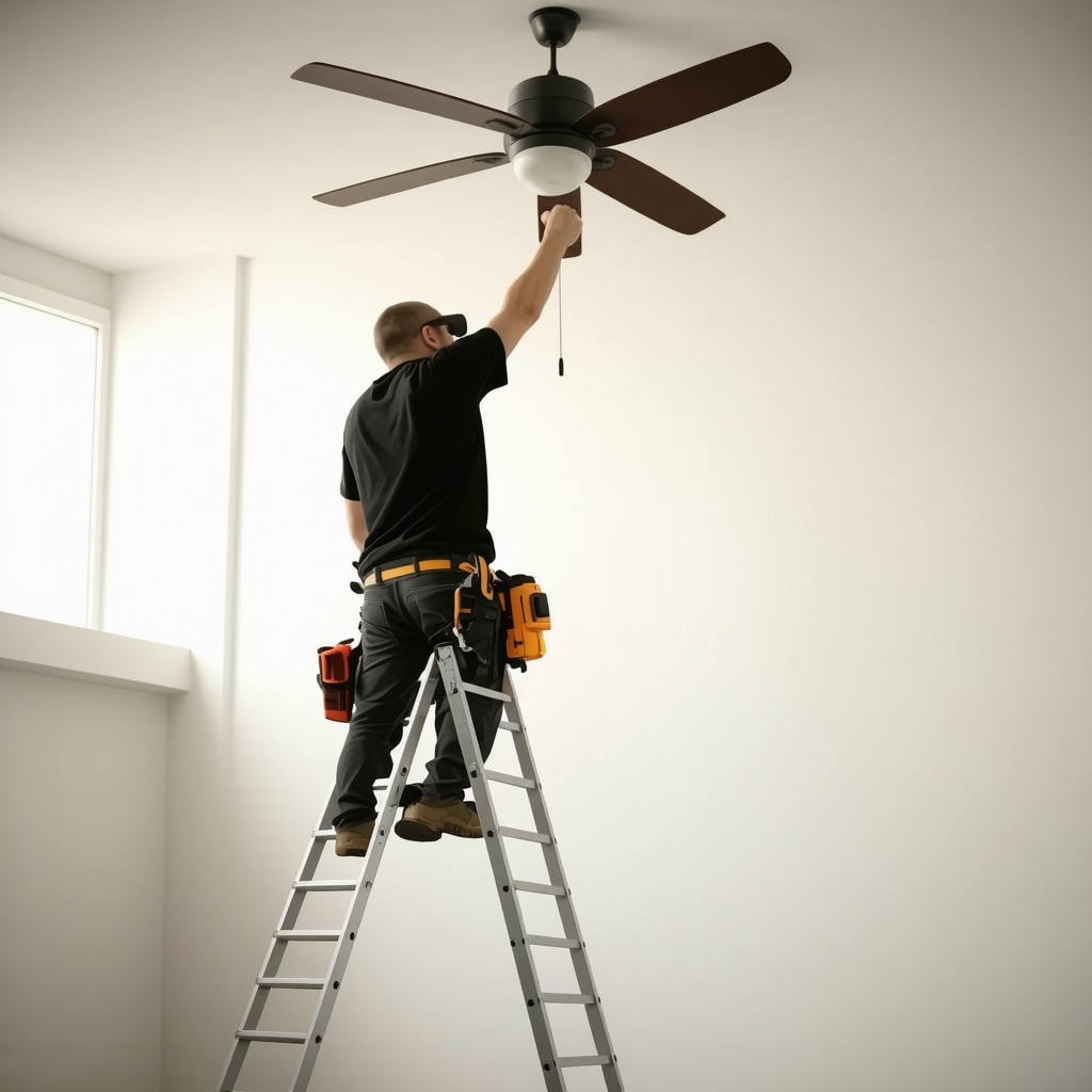 Installing & Balancing Ceiling Fans on Vaulted Ceilings Easily