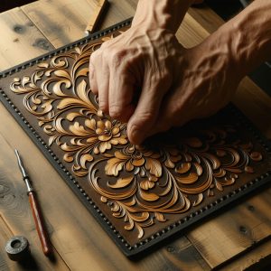 Leather Carving Tutorial: Create Western Floral Patterns DIY