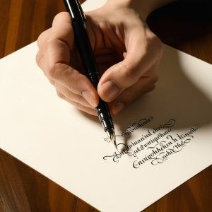 Master Copperplate Calligraphy: Oblique Holders & Pointed Nibs Guide