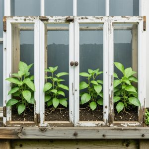 Upcycle Old Windows into DIY Cold Frames for Seed Starting