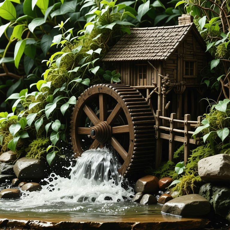 Build a Functional Mini Water Wheel for Dioramas: Step-by-Step Guide