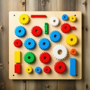 Building a Montessori-Inspired Activity Board with Gears & Latches: Step-by-Step Guide