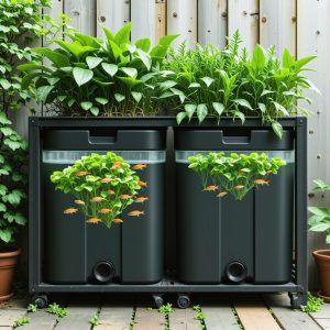 Construct a Small-Scale Aquaponics System Using IBC Totes