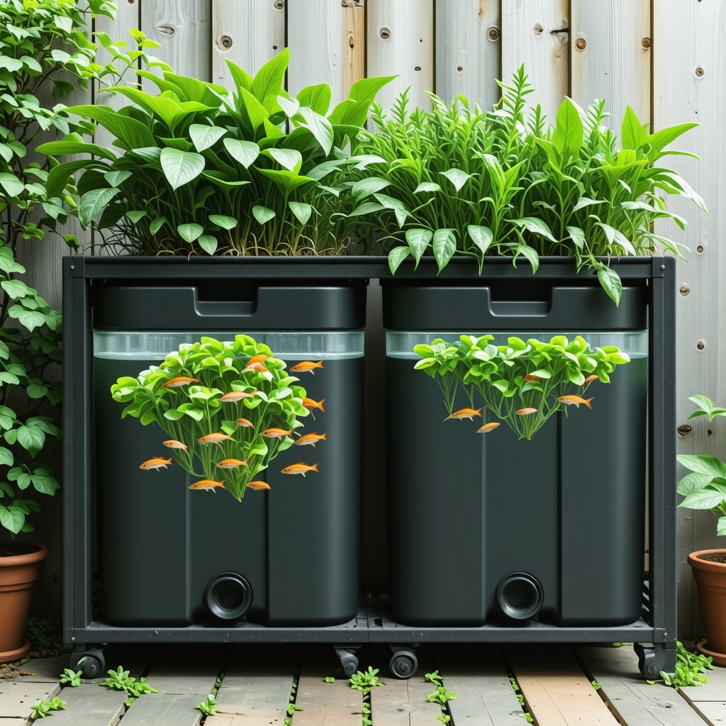 Construct a Small-Scale Aquaponics System Using IBC Totes