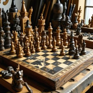 Create Unique Wooden Chess Sets & Complex Kinetic Toys DIY Guide