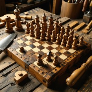 DIY for Beginners: Craft Stunning Hand-Carved Wooden Chess Sets & Boards