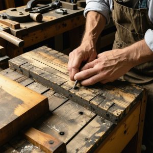 Restoring Antique Wooden Furniture: Master Stripping & Custom Frame Assembly