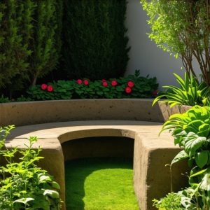 Build a Rammed Earth Garden Bench: Natural Building Techniques for DIY Garden Projects