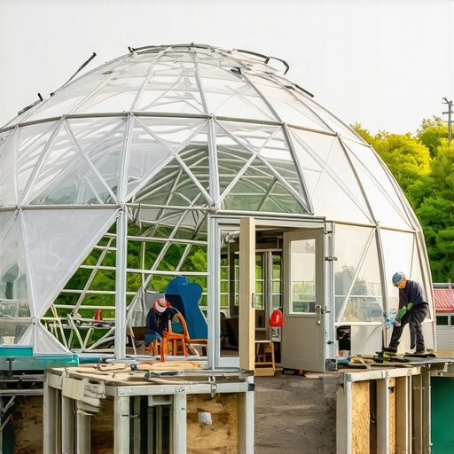 Building a Geodesic Dome Greenhouse with Reclaimed Materials: Step-by-Step