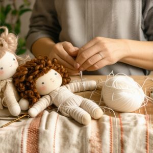 Design & Sew Waldorf Dolls: Natural Fibers & Embroidered Details Guide