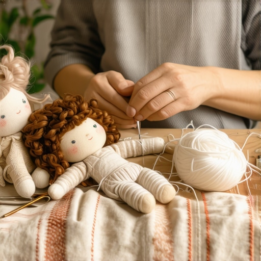 Design & Sew Waldorf Dolls: Natural Fibers & Embroidered Details Guide