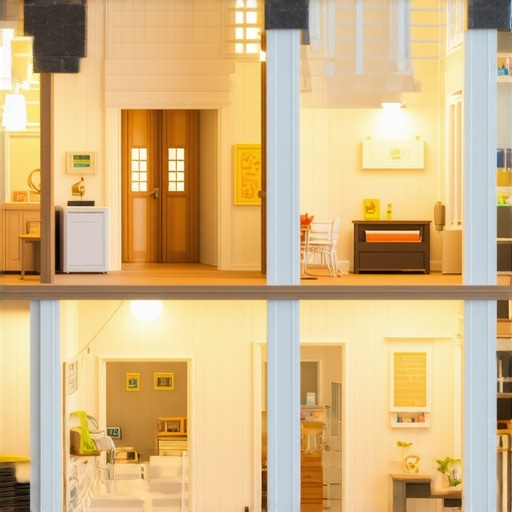 Easy Crafts for Kids: Building a Detailed Dollhouse with Lighting & Wiring
