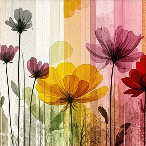 Close-up of textured eco-friendly handmade paper embedded with wildflower seeds and natural fibers