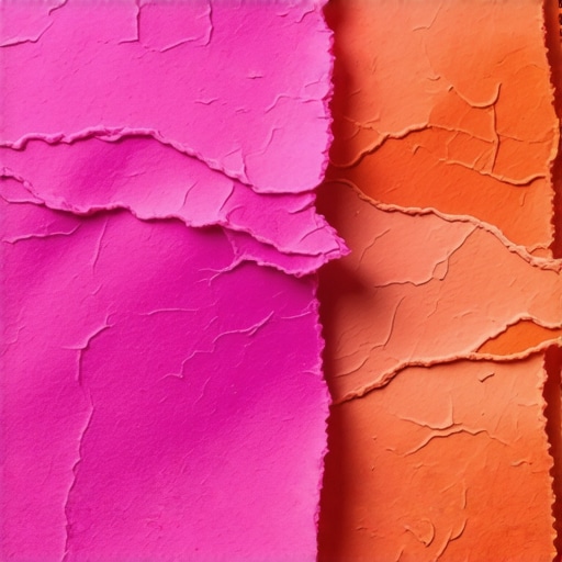 Handmade paper crafted from invasive plants showcasing textured fibers and natural hues