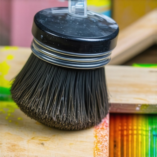 Close-up of varnishing process showcasing spray and brush techniques for a glossy finish