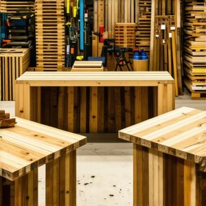 Pallet Wood Projects: Create Fine Furniture with Deconstruction & Finishing