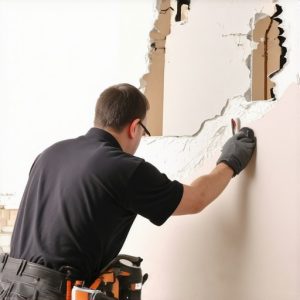 Precision Drywall Patching: Repair Large Holes Seamlessly in Your Home