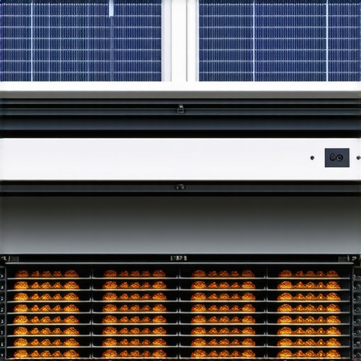 A high-tech DIY solar dehydrator featuring sensors and automated vents made from upcycled materials, showcasing innovation in sustainable food preservation.