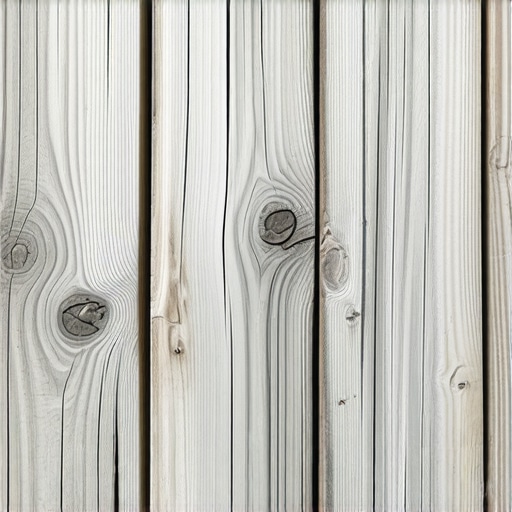 Close-up of weathered reclaimed wood showing knots and grain patterns