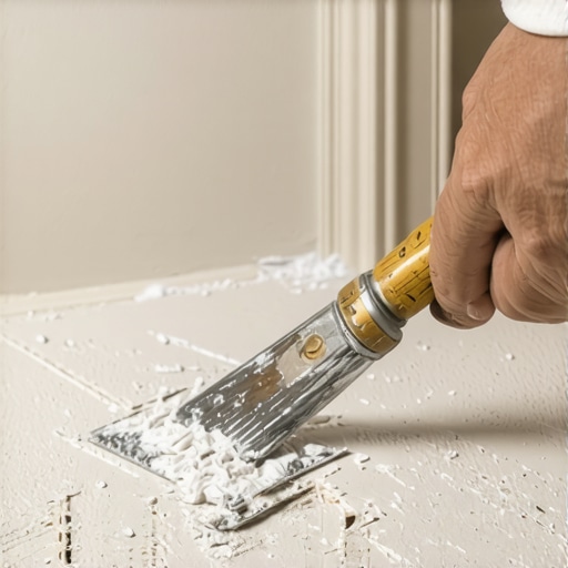 Advanced Corner Finishing Tools Professional corner trowel applying joint compound in an inside corner