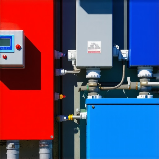 Advanced Rainwater Harvesting Components Close-up of modular rainwater harvesting system with sensors and eco-friendly materials