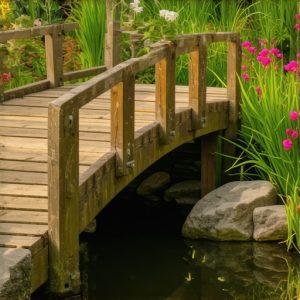 Build a Reclaimed Wood Garden Bridge with Style: Step-by-Step DIY Guide