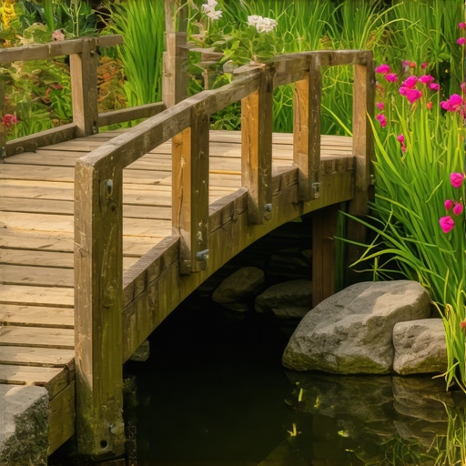 Build a Reclaimed Wood Garden Bridge with Style: Step-by-Step DIY Guide