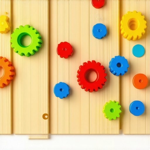 Create a Complex Montessori-Inspired Activity Board with Moving Gears
