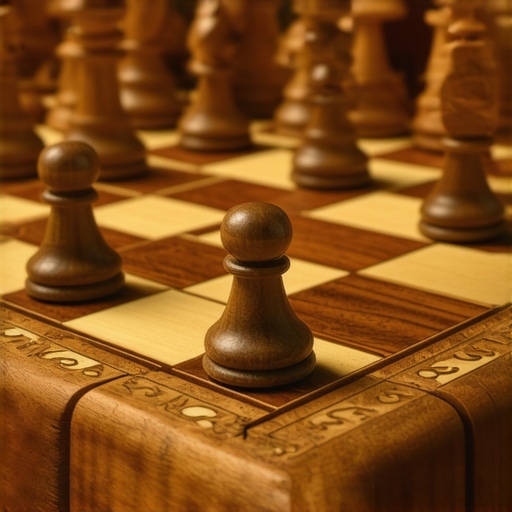 Creating Hand-Carved Wooden Chess Pieces with Custom Inlaid Board