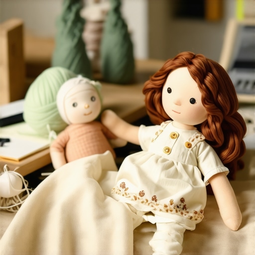 Design & Sew Custom Waldorf Dolls with Natural Fibers & Embroidered Features